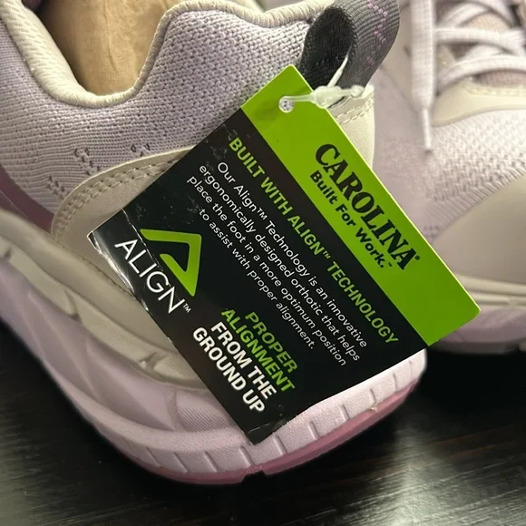 CAROLINA WOMEN'S AZALEA COMP TOE ATHLETIC SNEAKER - COMPOSITE TOE - Picture 8 of 9